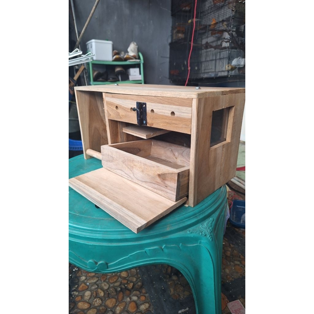 glodok love bird kaca