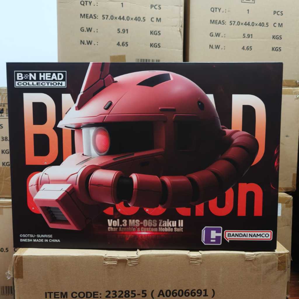 BN HEAD COLLECTION VOL.3 MS-06S ZAKU 2 / ZAKU II By BANDAI