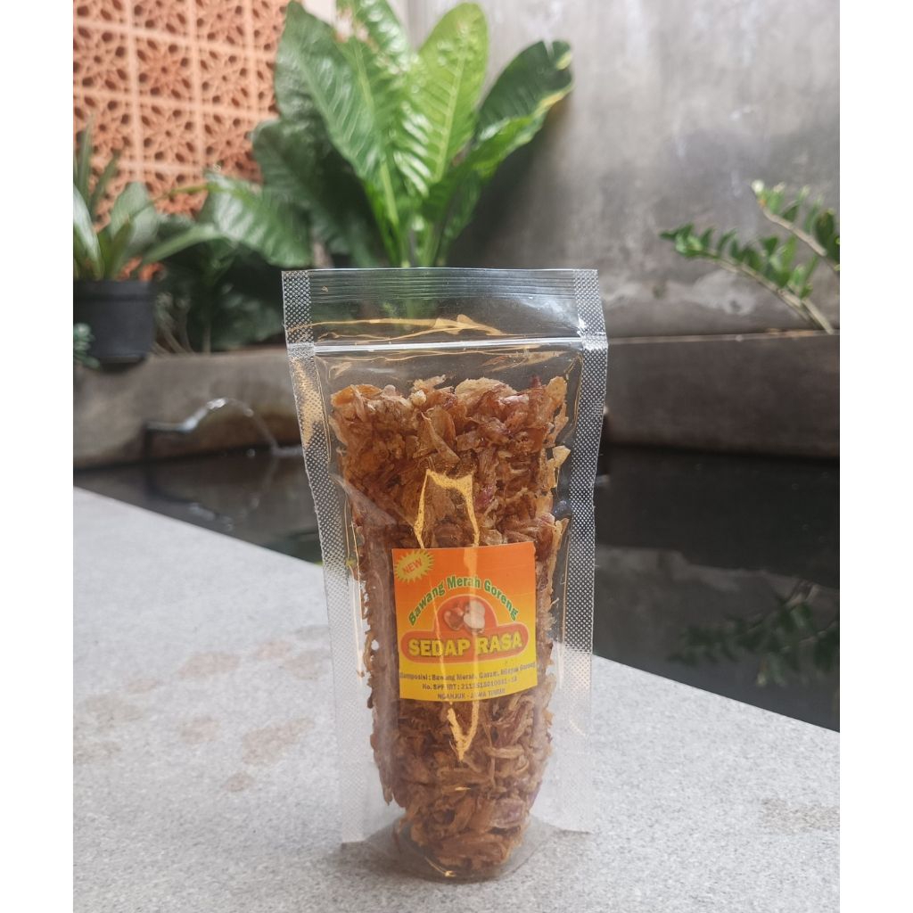

Bawang Goreng Premium Asli Nganjuk Kemasan 50 gram