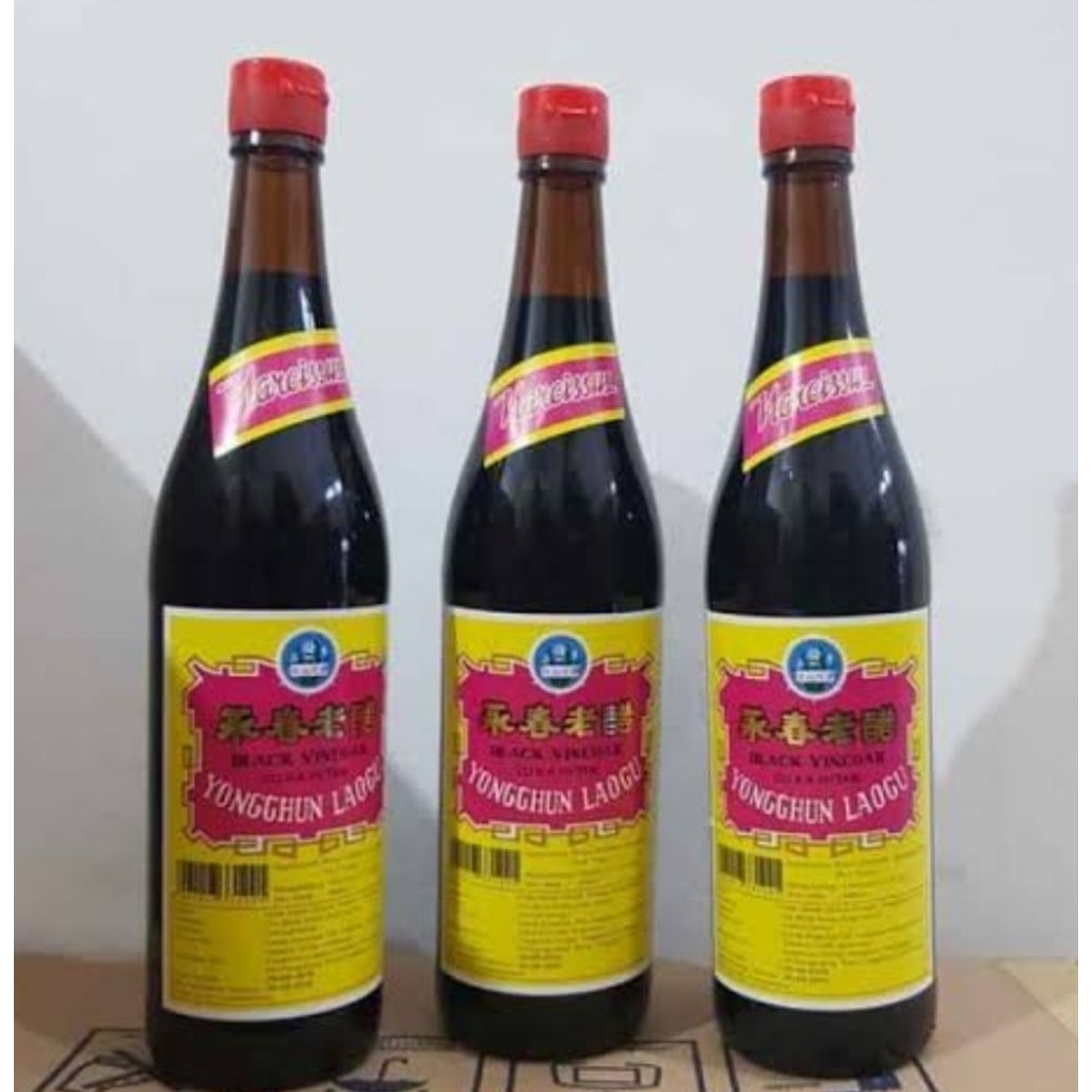 

Black Vinegar - Cuka Hitam - Narcissus Black Vinegar 640 ML