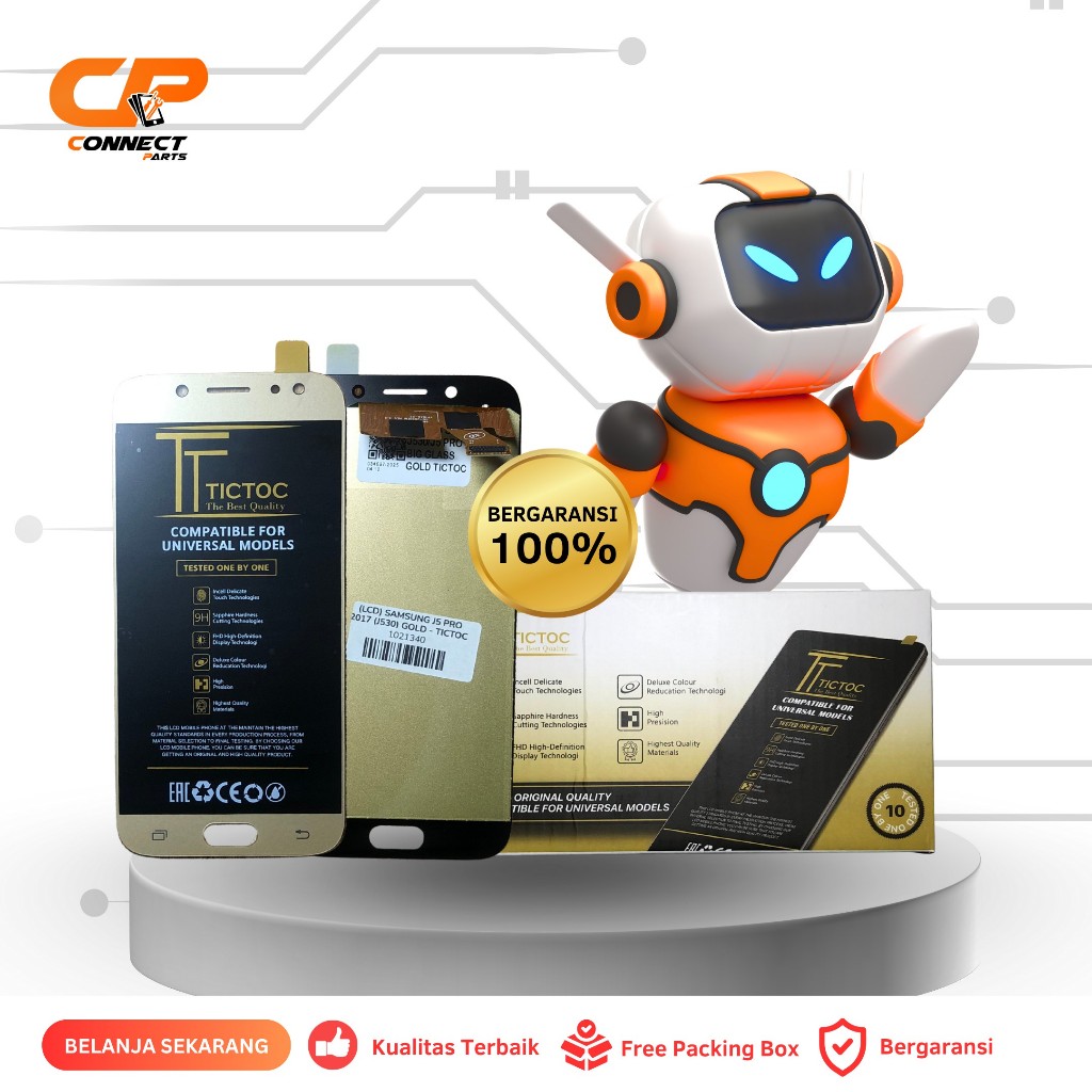 (LCD) SAMSUNG J5 PRO 2017 (J530) GOLD  (LCD) SAMSUNG