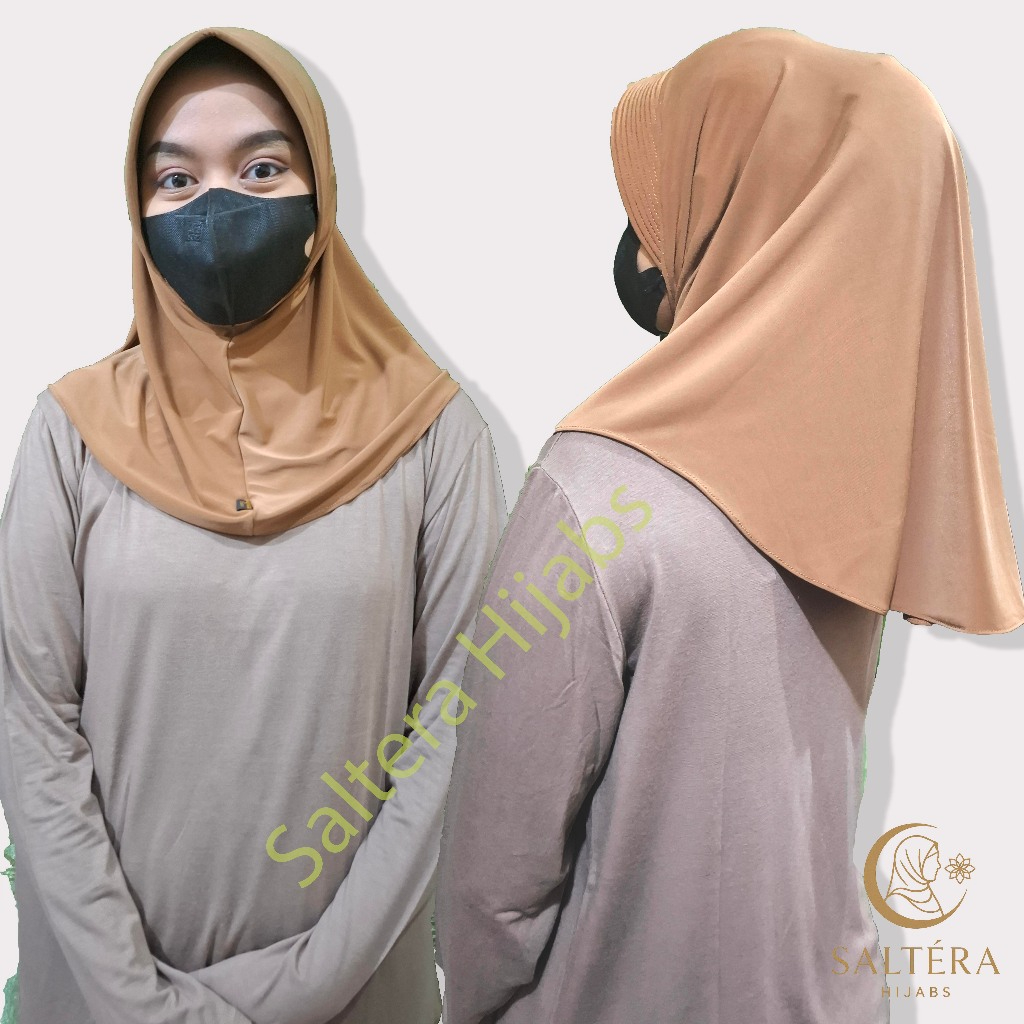 Hijab Sporty Kerudung Olahraga Bahan Jersey Premium