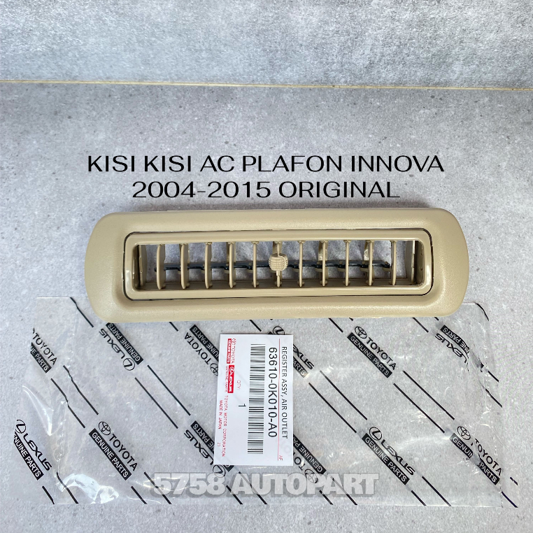 KISI KISI AC BELAKANG INNOVA 2004-2015 ORIGINAL