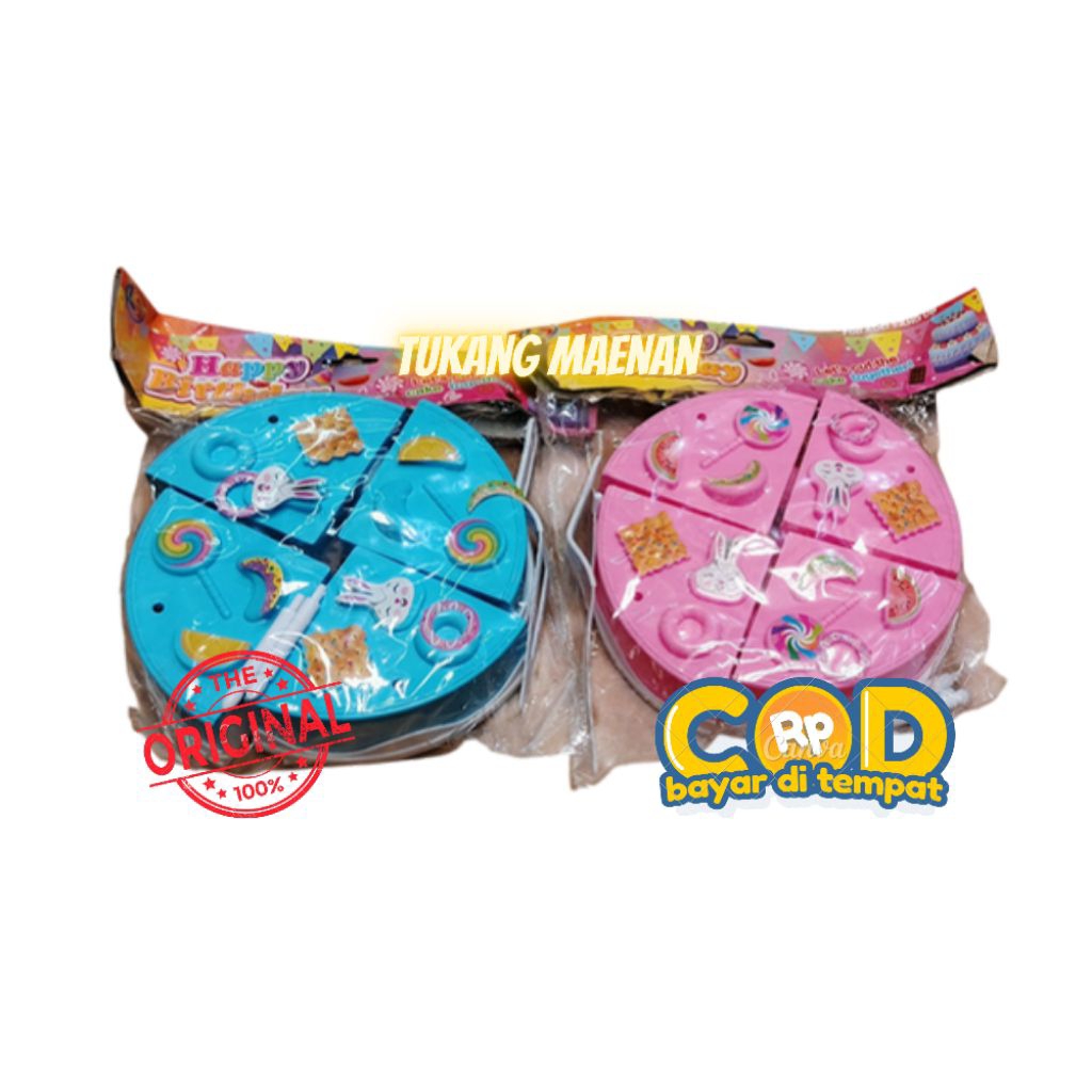 ( BISA COD ) LD1 Mainan Anak Kue Tart Ulang Tahun / Mainan Anak Kue Ulang Tahun LD1