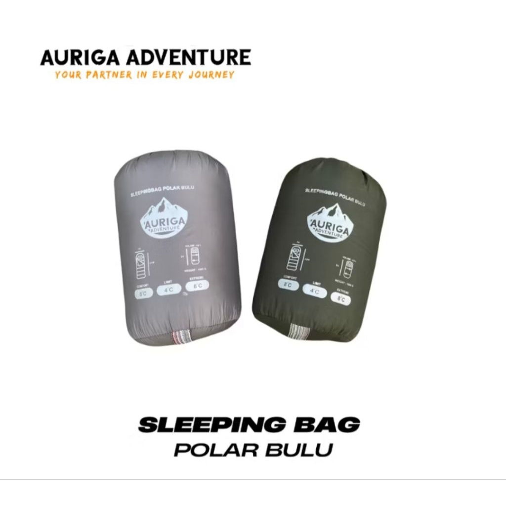 sleeping bag AURIGA original sleepingbag camping gunung