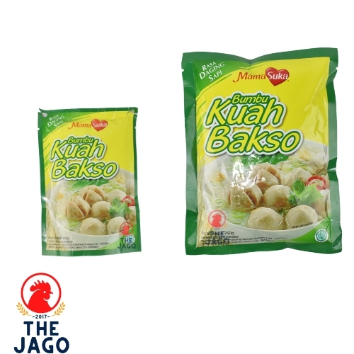 

Mamasuka Kaldu Kuah Baso 250gr - Rasa Restoran! Praktis 5 Menit Saji - Bumbu Anti Msg - Ready Stok