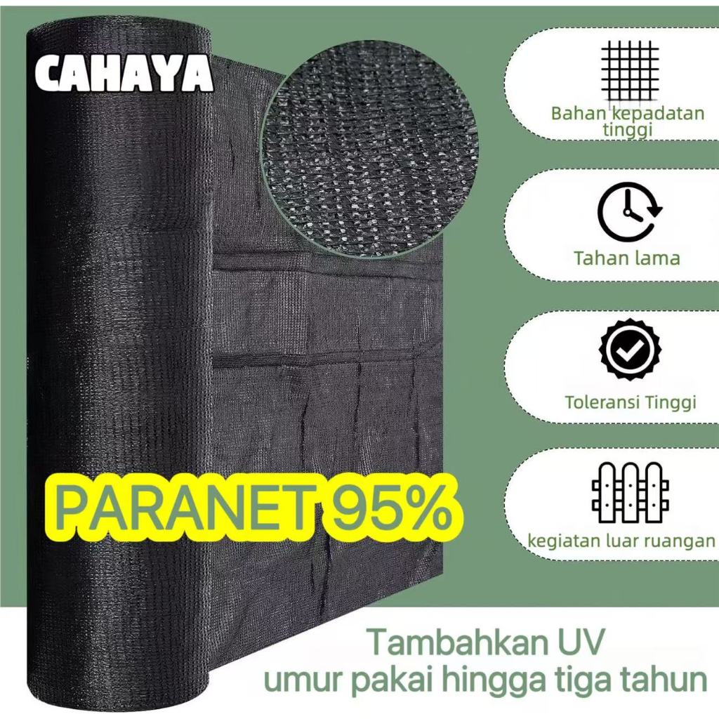NABULUS PARANET 95% GRADE A  ( LEBAR 3 M ) ANTI UV | IMPORT | KUALITAS TINGGI