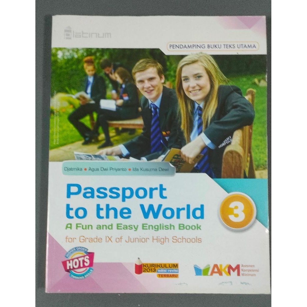 Buku Bahasa Inggris kelas 3 SMP/ Buku SMP Kelas 9 - Penerbit Tiga Serangkai Kurikulum Merdeka