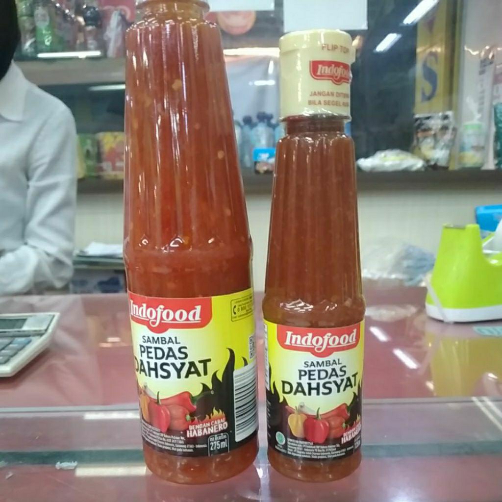 

Sambal Pedas Dahsyat Indofood Habanerd 275 ml & 135 ml