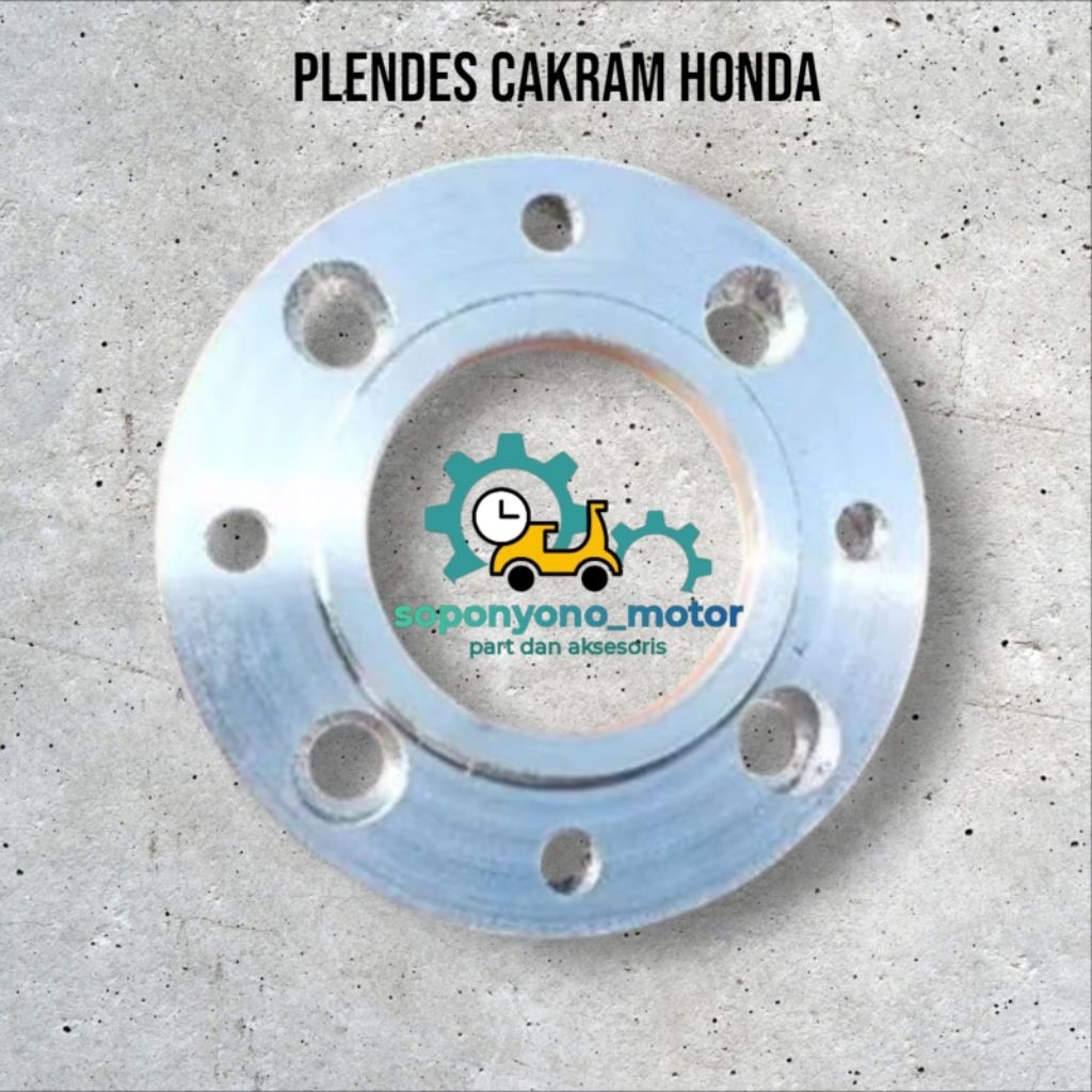 cakram plendes depan honda supra bebek universal plat disc datar