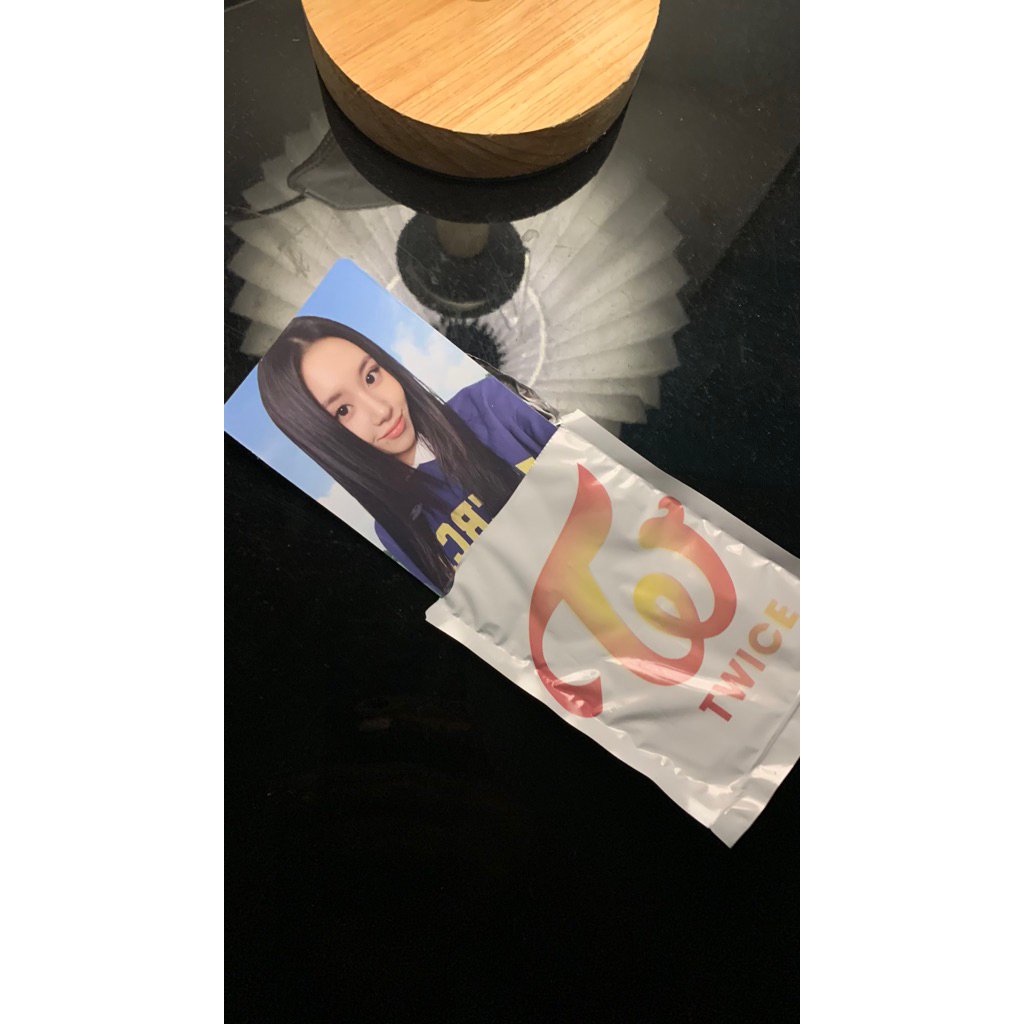 photocard pc twice x richeese chaeyoung