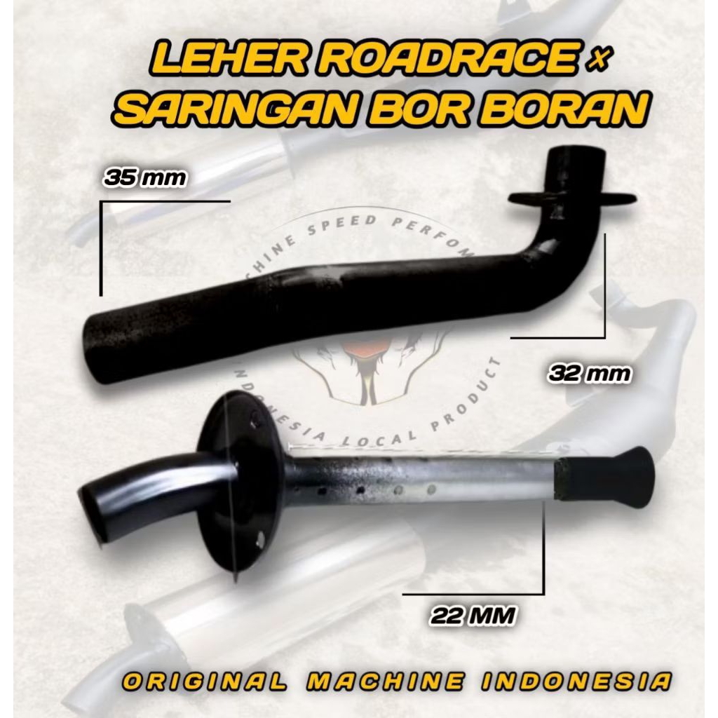 SARINGAN SARANGAN LEHER KNALPOT STANDAR BOBOK FIZR FIZ R ROADRACE BALAP ORIGINAL MACHINE BUKAN RTX N