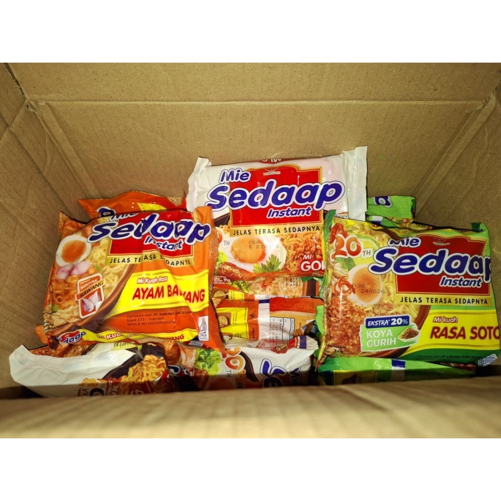 

MIE INSTAN SEDAP GORENG & KUAH