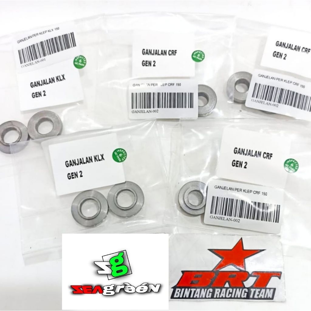 Ganjelan Per Klep BRT CRF Megapro New Verza