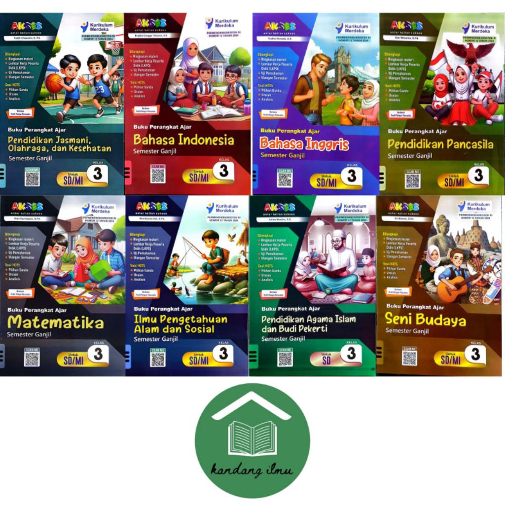 LKS AKSES Kelas 3 SD Kurikulum Merdeka