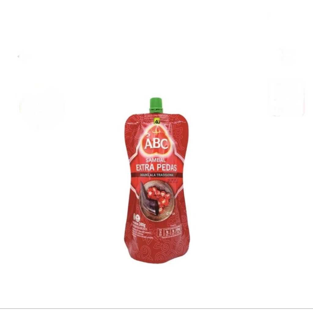 

ABC sambal extra pedas pouch 380 gr