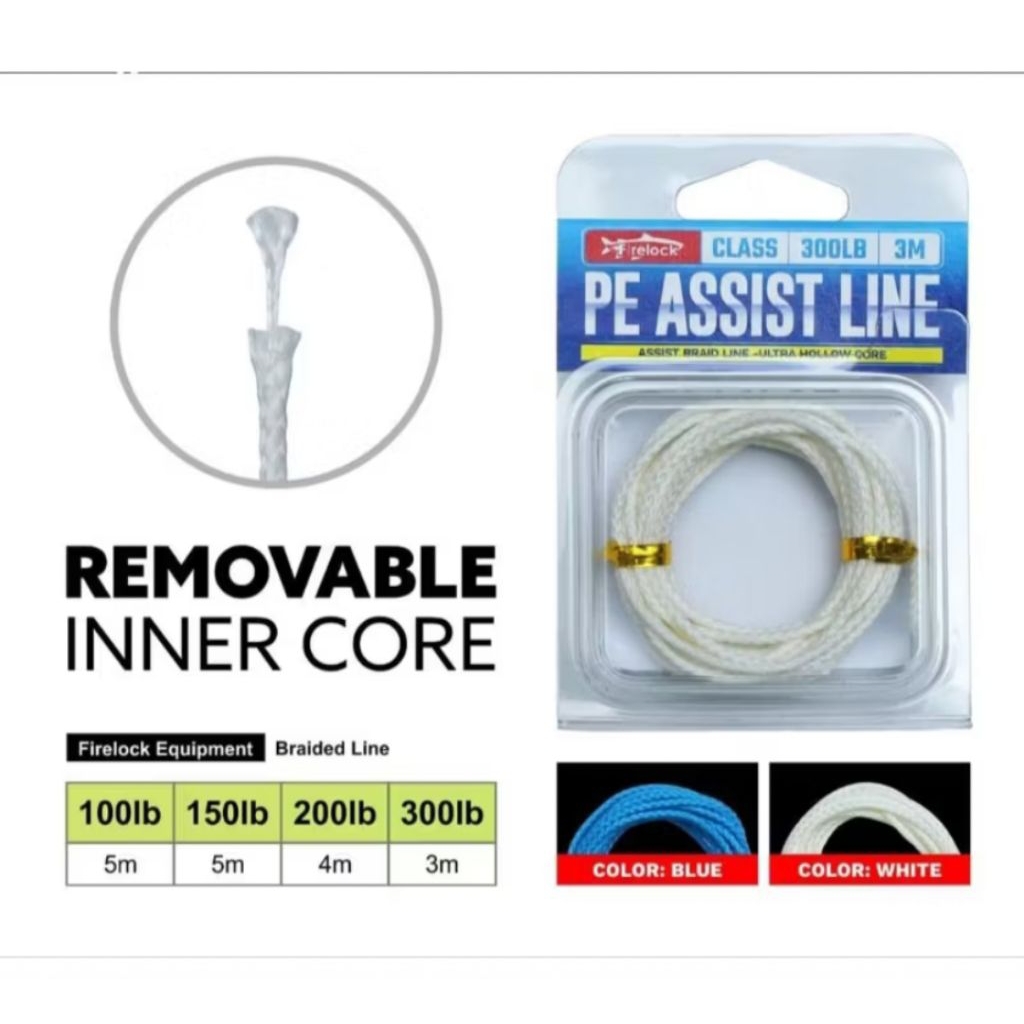 TALI PANCING KEVLAR ASSIST LINE FIRELOCK 3M HOLLOW