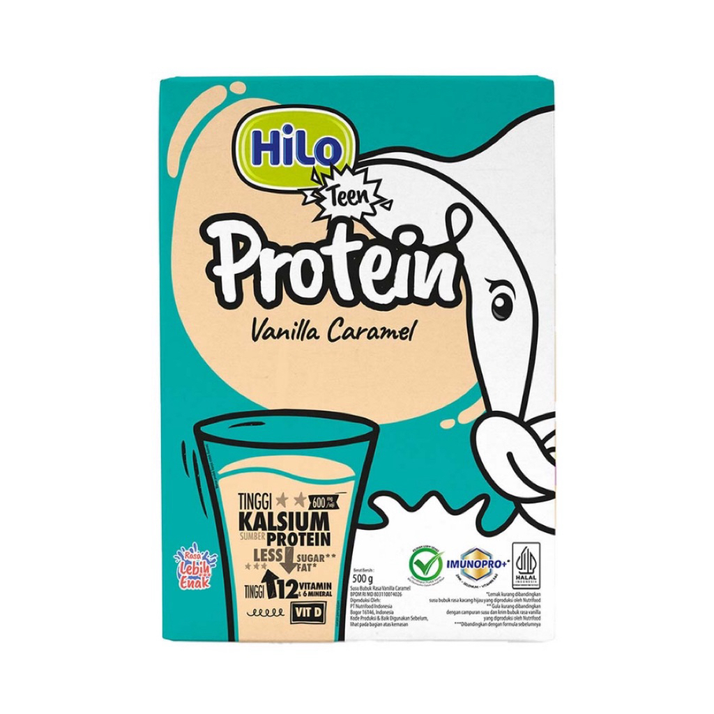 

Hilo Teen Vanilla Caramel 500 gram