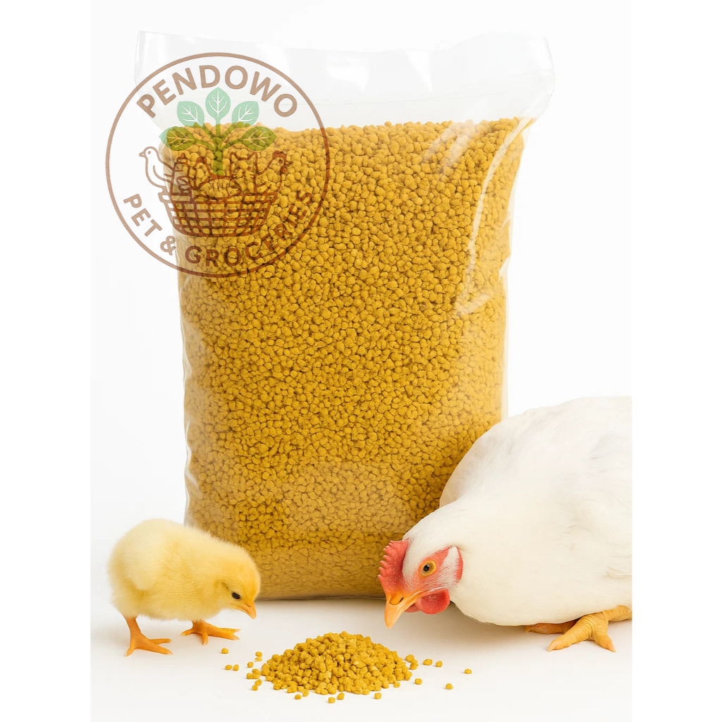BR99 Pakan  Ayam Komplit Broiler Pedaging, kemasan repack 1 kilogram