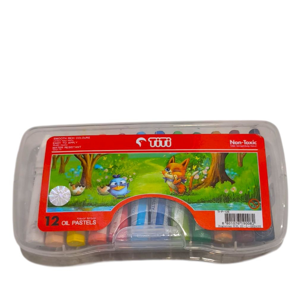 

Oil Pastel 12 Warna Titi(SET)