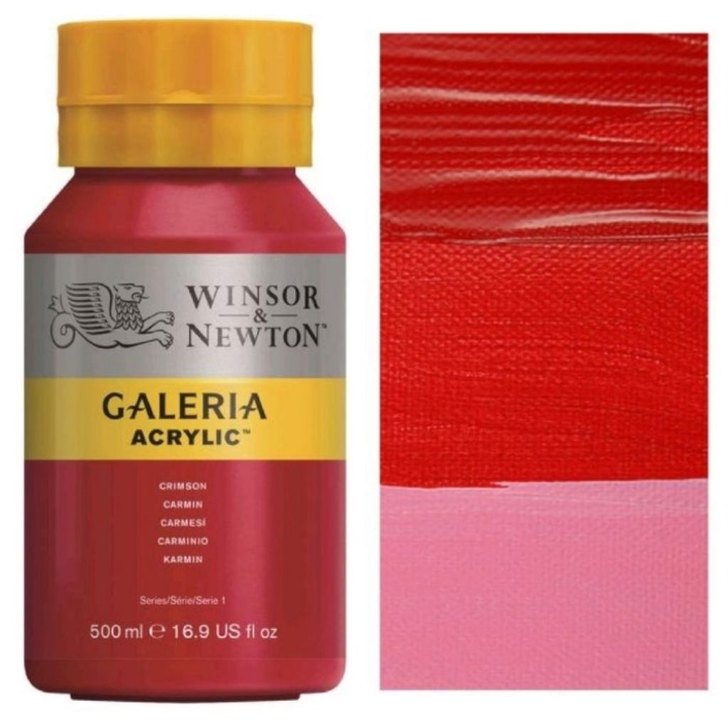

GALERIA ACRYLIC PAINT 500 ML CRIMSON WINSOR & NEWTON