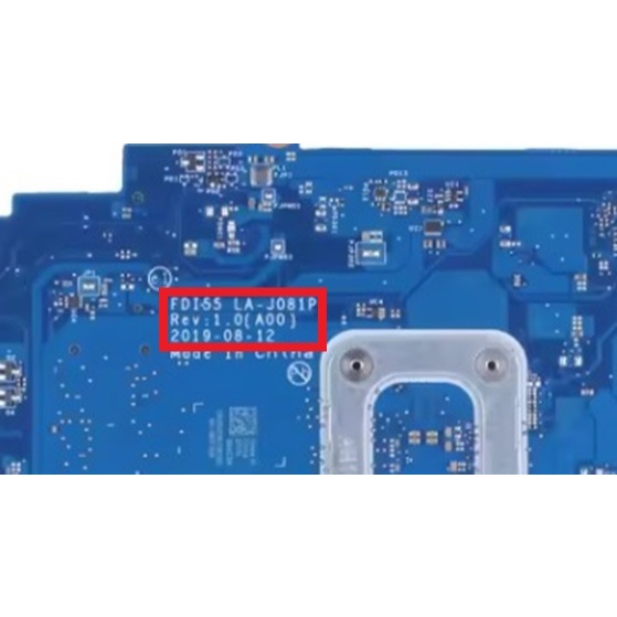 IC BIOS Dell Inspiron 3493 FDI55 LA-J081P Rev 1.0
