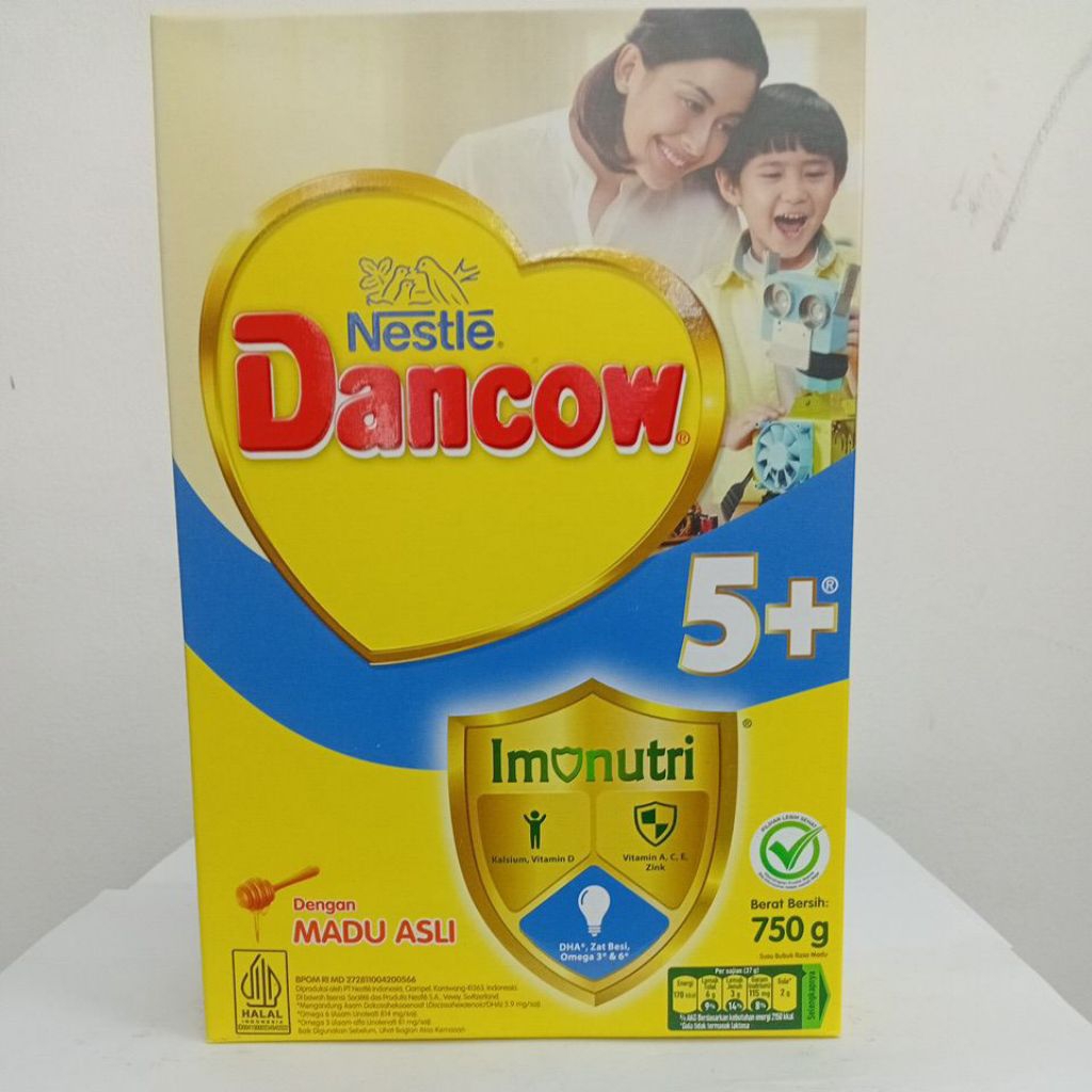 

Dancow 5+ - Susu anak usia 5 thn ke atas Rasa Madu 750g
