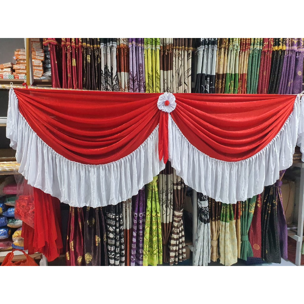 Bendera merah putih gelombang