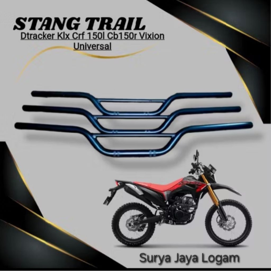 STANG STIR MOTOR HONDA CRF 150L CKD SETANG TRAIL CRF 150L MODEL ORI TEBAL STANG TRAIL MOTORCRF150/ S