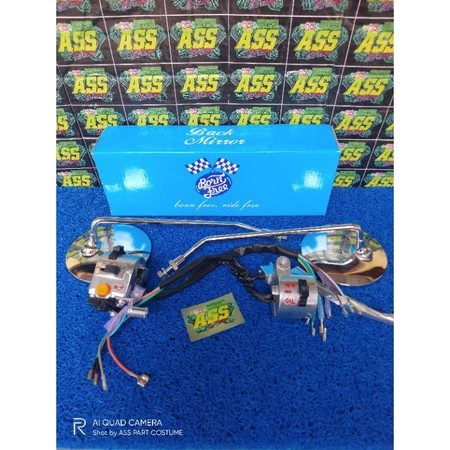Holder Saklar Honda C70 Set Handle Terlaris-Spion Honda C70 C50 Drat 12 Panjang / Handle Motor Spion