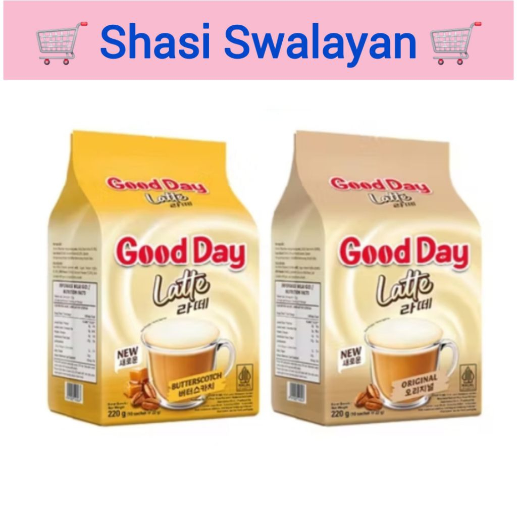 

GOOD DAY Korean Latte Kopi 10 Sachet