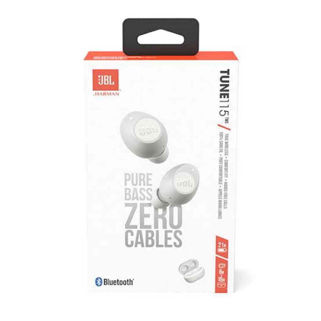JBL TUNE 115 TWS (Putih)