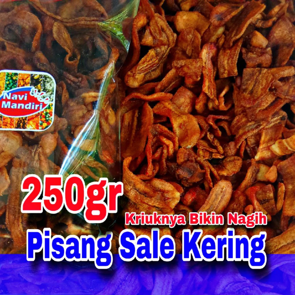 

pisang sale kering manis 250gr / sale pisang manis/ pisang sale