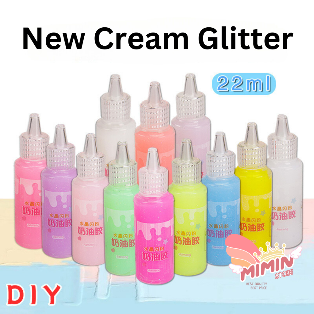 

*CLEAR STOCK* New Crystal Glitter Cream 22ml