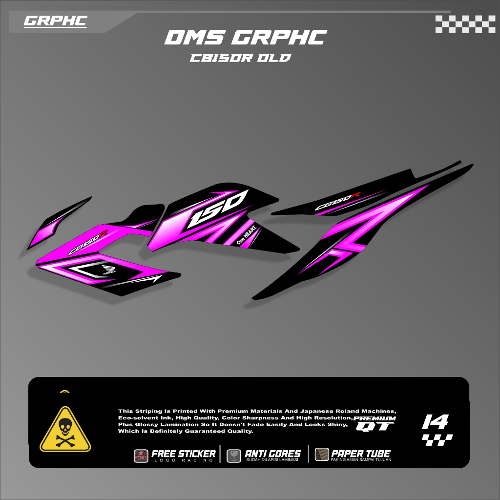 Striping CB150R OLD - Striping CB150R OLD Variasi - Striping CB150R OLD Lama