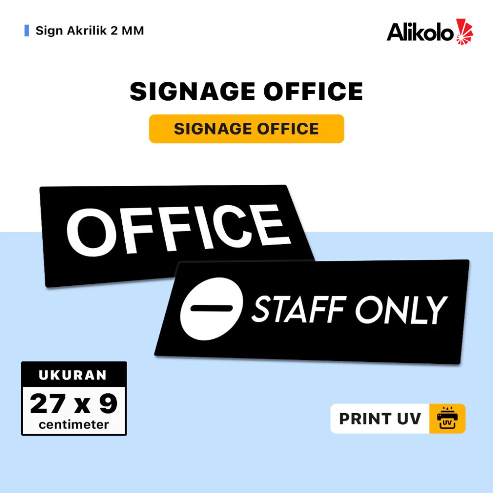 

AKRILIK SIGNBOARD 27 X 9 CM / SIGNROOM / PAPAN AKRILIK / TANDA LARANGAN / AKRILIK HIMBAUAN