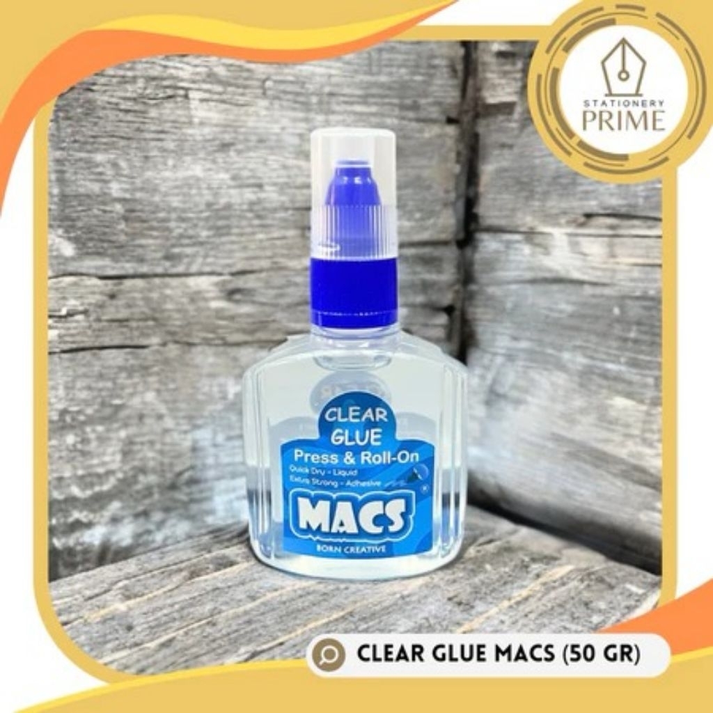 

Lem Cair Bening / Clear Glue MACS 50 gr [PIECE]