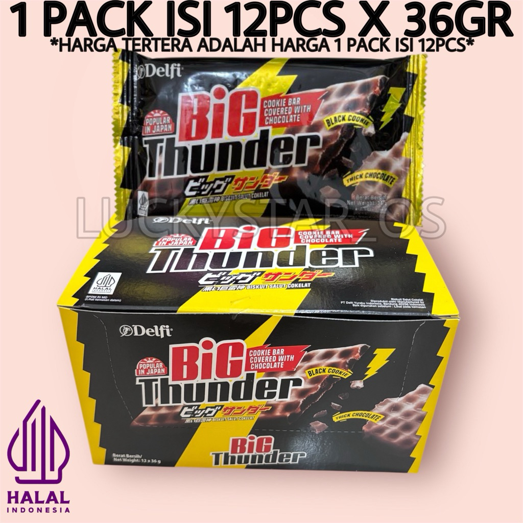 

PROMO! DELFI BIG THUNDER ISI 12PCS X 36gr