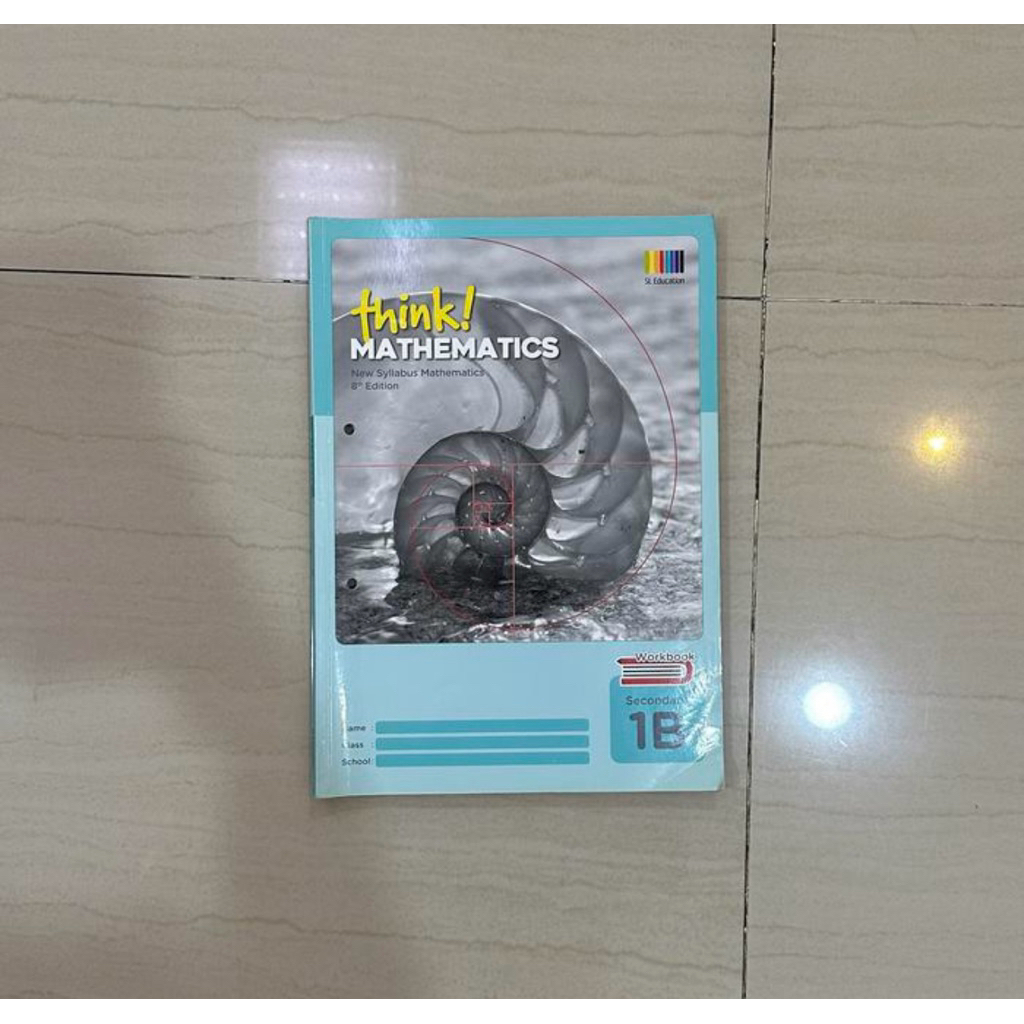 think math workbook 1B