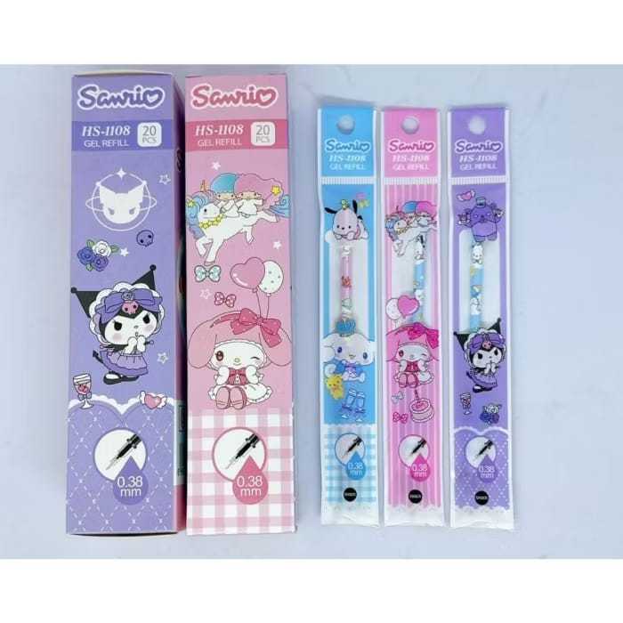 

AS888 - Refill Gel Pen / Refill Pulpen Gel 0.38 Mm Warna Hitam Isi 20 Pcs