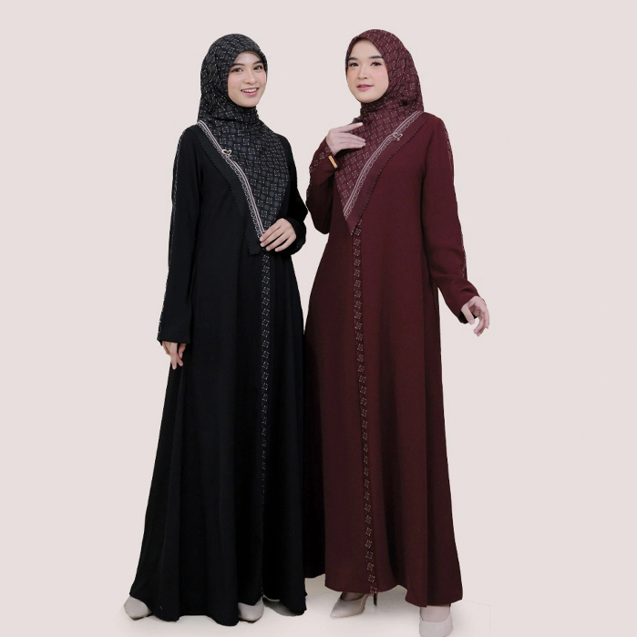 [READY] ALLURA SIGNATURE BY SALVINA HIJAB - abaya ready siap kirim original dari salvina hijab