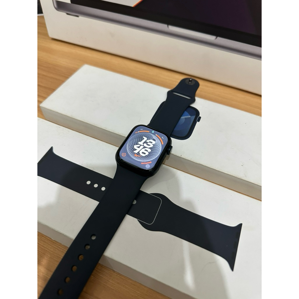 apple wacth series 9 41mm bh 100% second