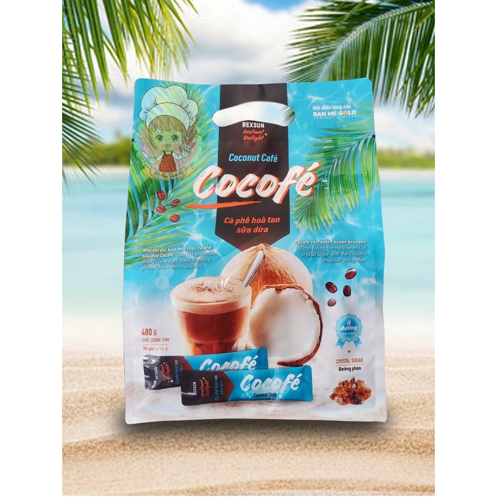 

Kopi vietnam rasa kelapa coconut coffee (16 g)