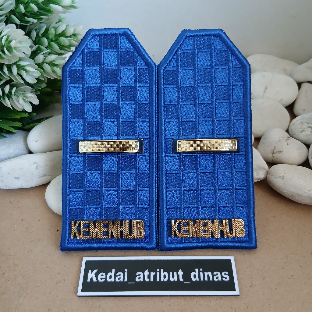 Pangkat pdu kemenhub 3A kain bordir / pangkat kemenhub 3A kualitas premium