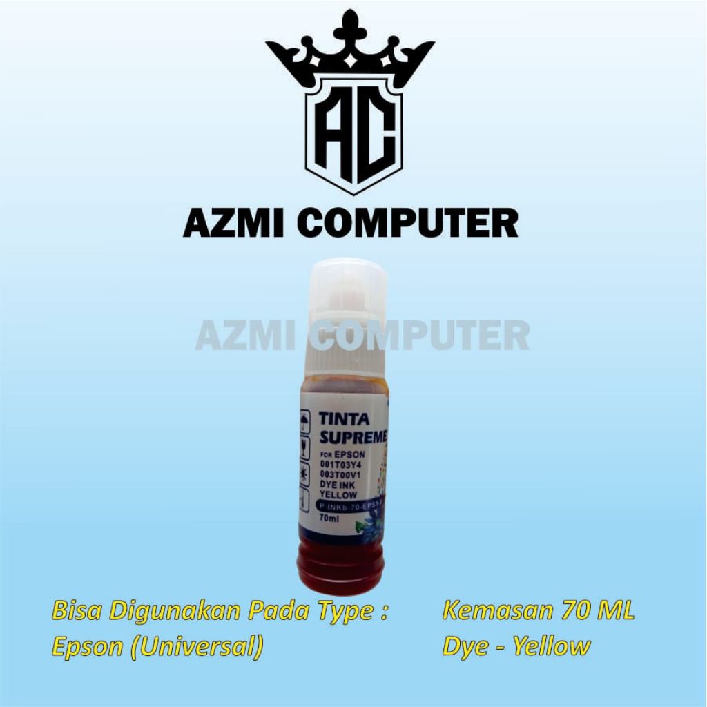 Tinta Epson Supreme (universal) 003 kuning 70ml