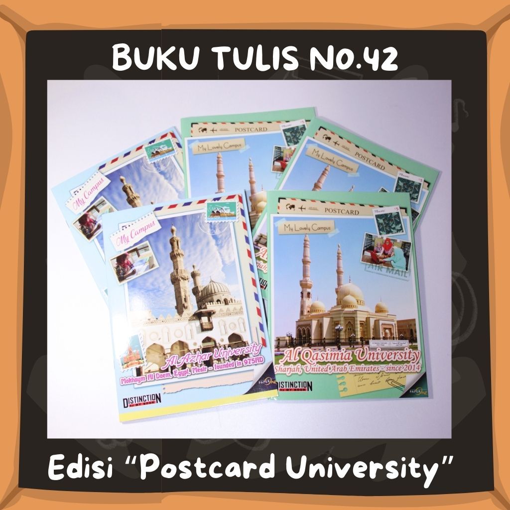 

My Book Seri Postcard University 42 Lembar - 5 Buku