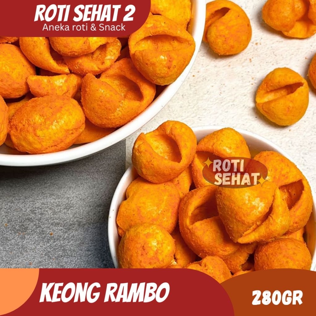 

KERUPUK RAMBO KEONG / CIKI KERANG PEDAS / KERANG RAMBO PEDAS / KERUPUK KEONG