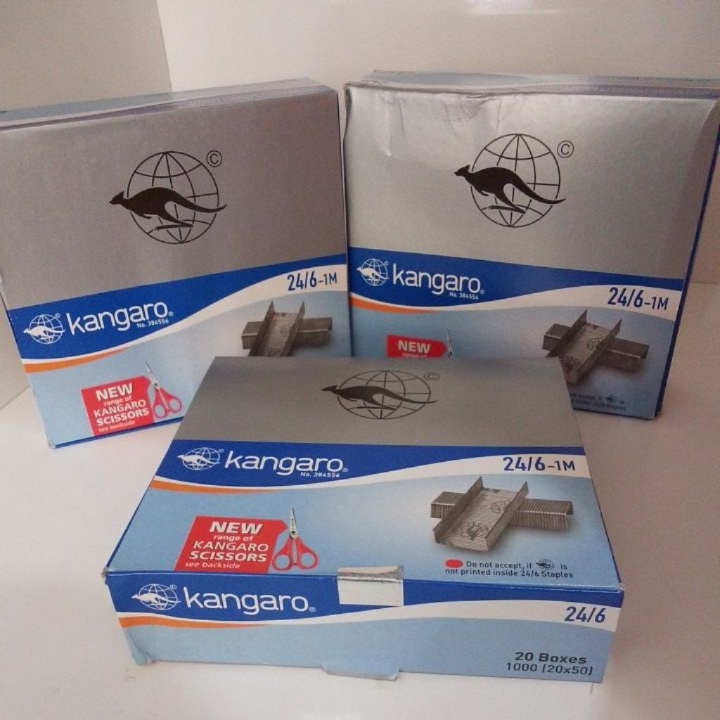 

Bintang 9 Isi Stapler Kangaro 24/6 Besar no. 3