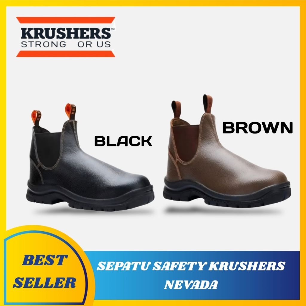 Sepatu Safety Krushers Nevada Original - Sepatu Safety Krushers Original