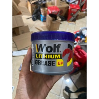 STEMPET/MINYAK GEMUK WOLF LITHIUM GREASE EP (WARNA BIRU)